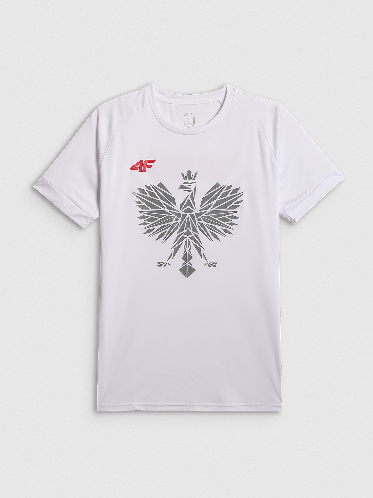 4F Koszulka kibica męska - biała S