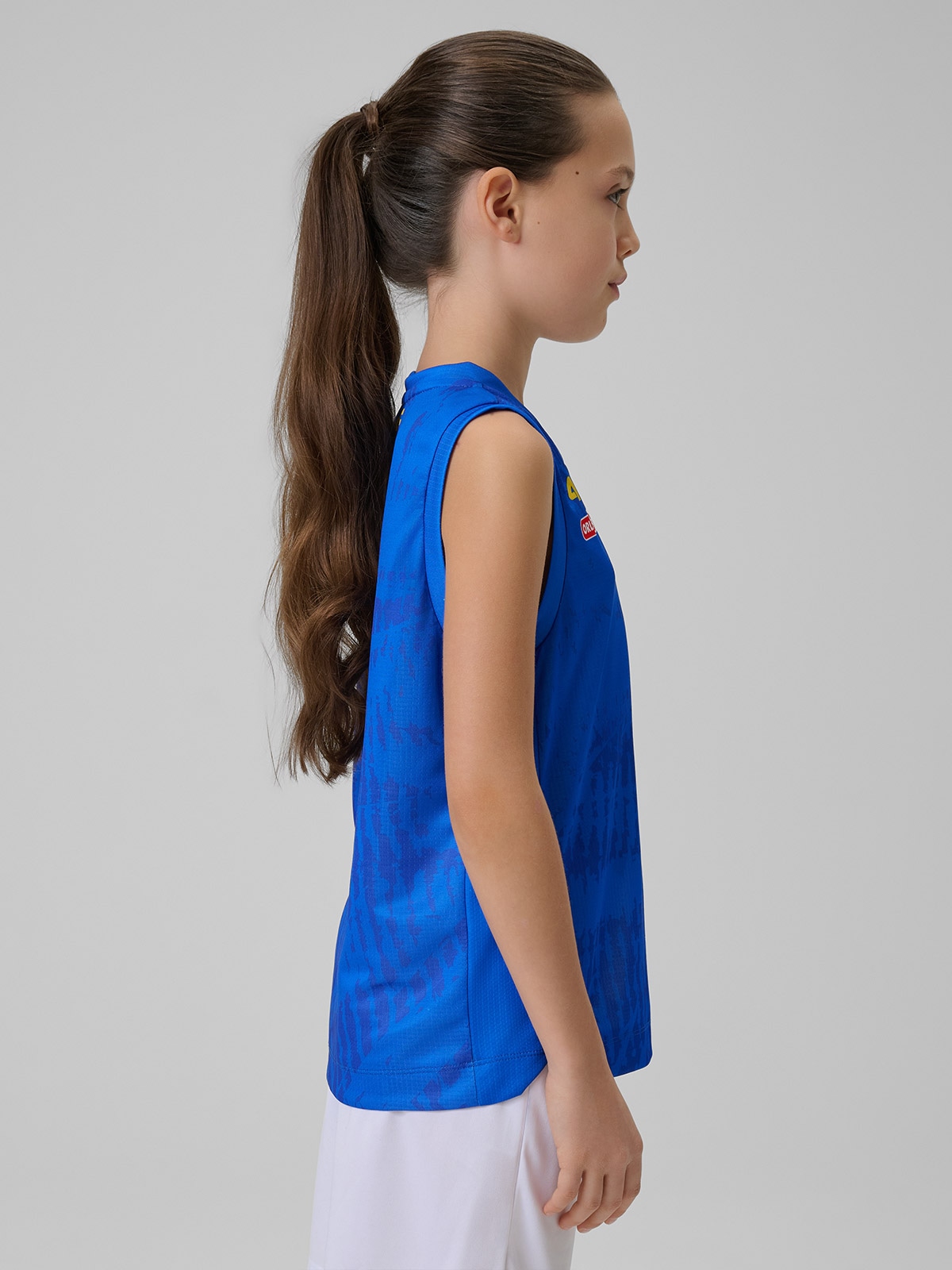 4F Koszulka meczowa replika wyjazdowa z sezonu 2025/26 dziecięca 4F x VBW Arka Gdynia - niebieska 146/152 (10-12 lat)