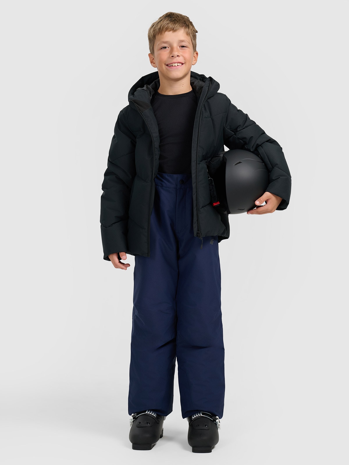 4F Spodnie narciarskie membrana 5000 chłopięce - granatowe 146 (10-11 lat)