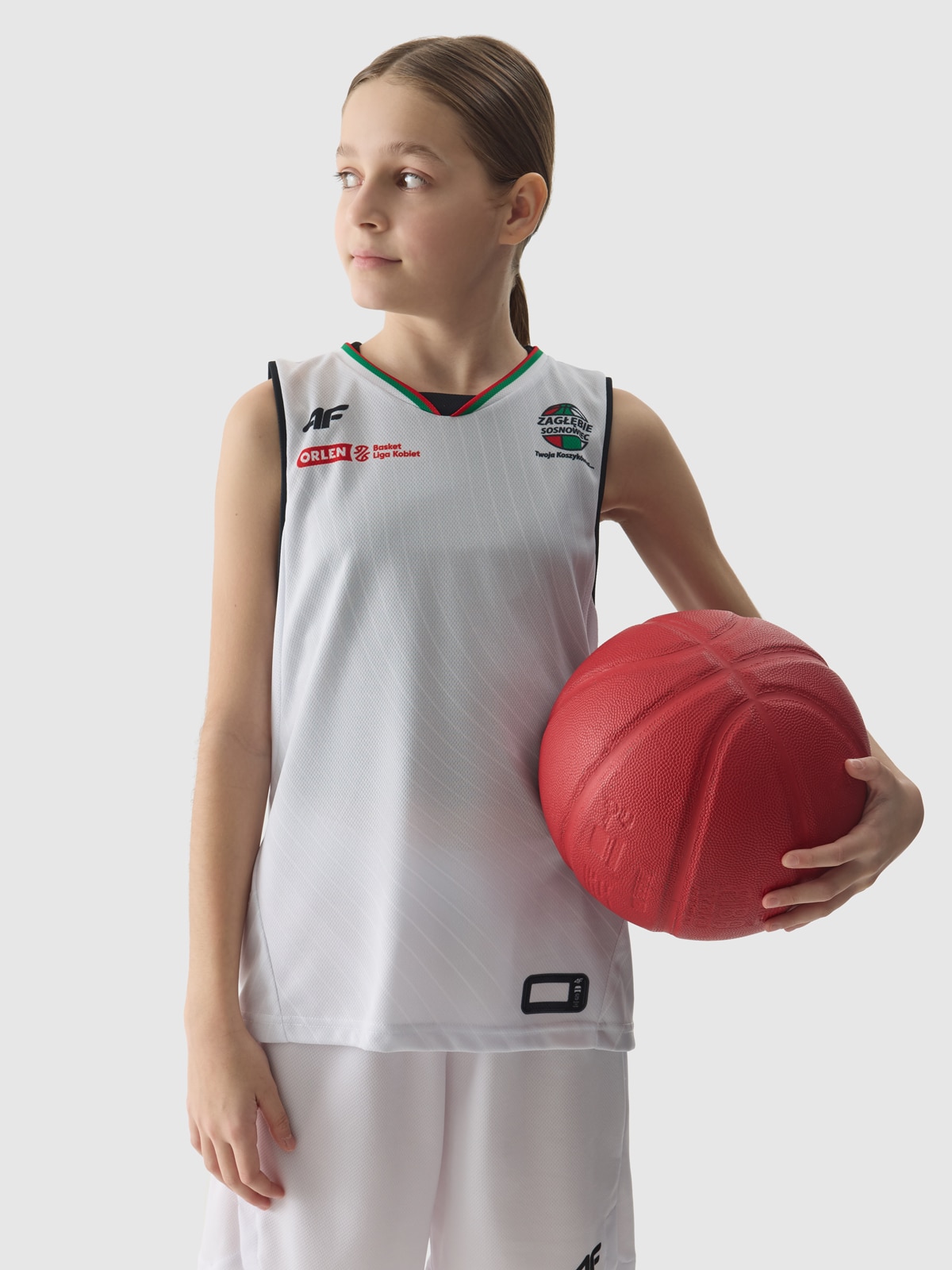 4F Koszulka meczowa replika domowa z sezonu 2024/25 dziecięca 4F x Zagłębie Sosnowiec - multikolor 110/116