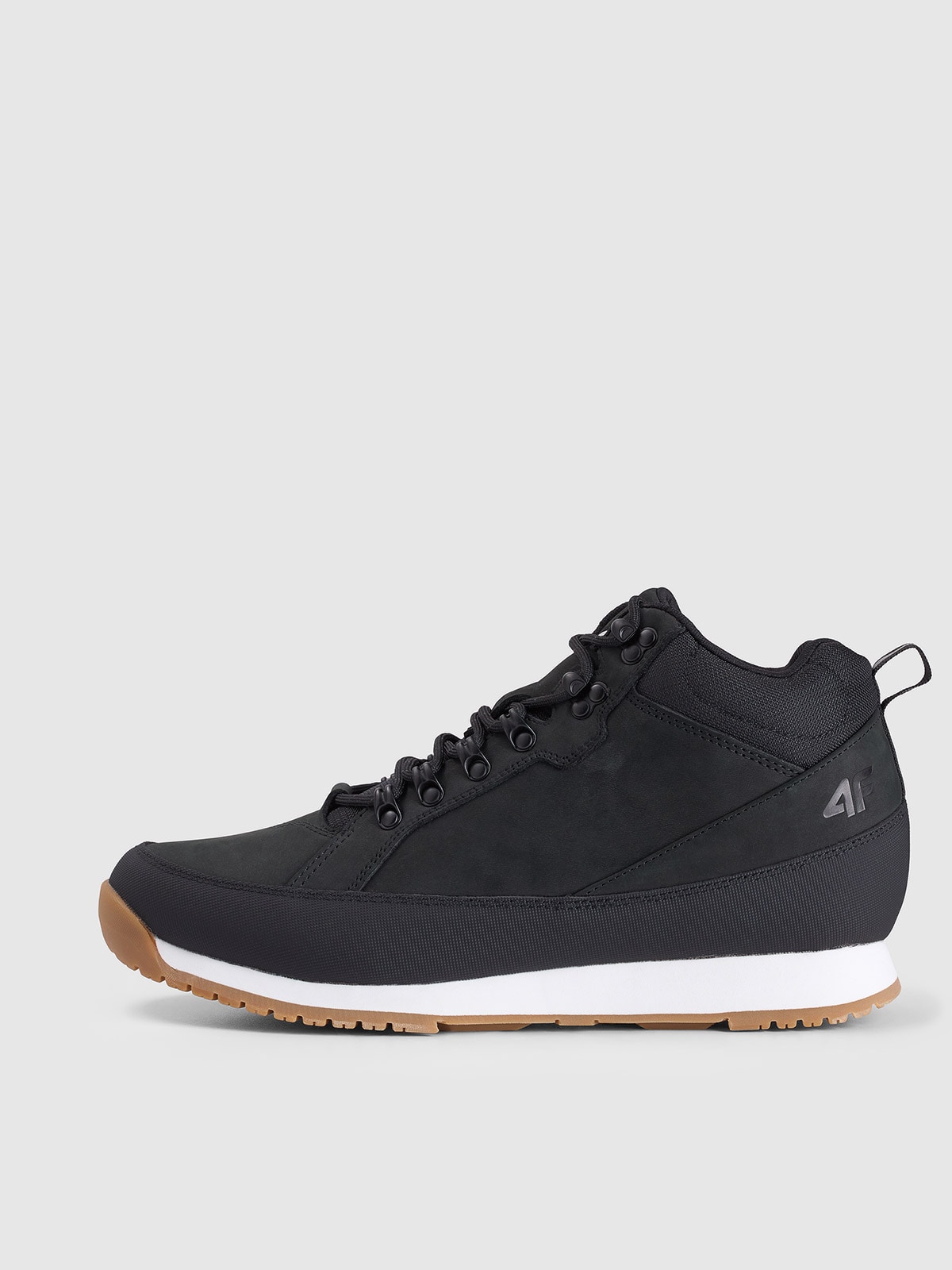 4F Buty przejściowe miejskie męskie - czarne 45