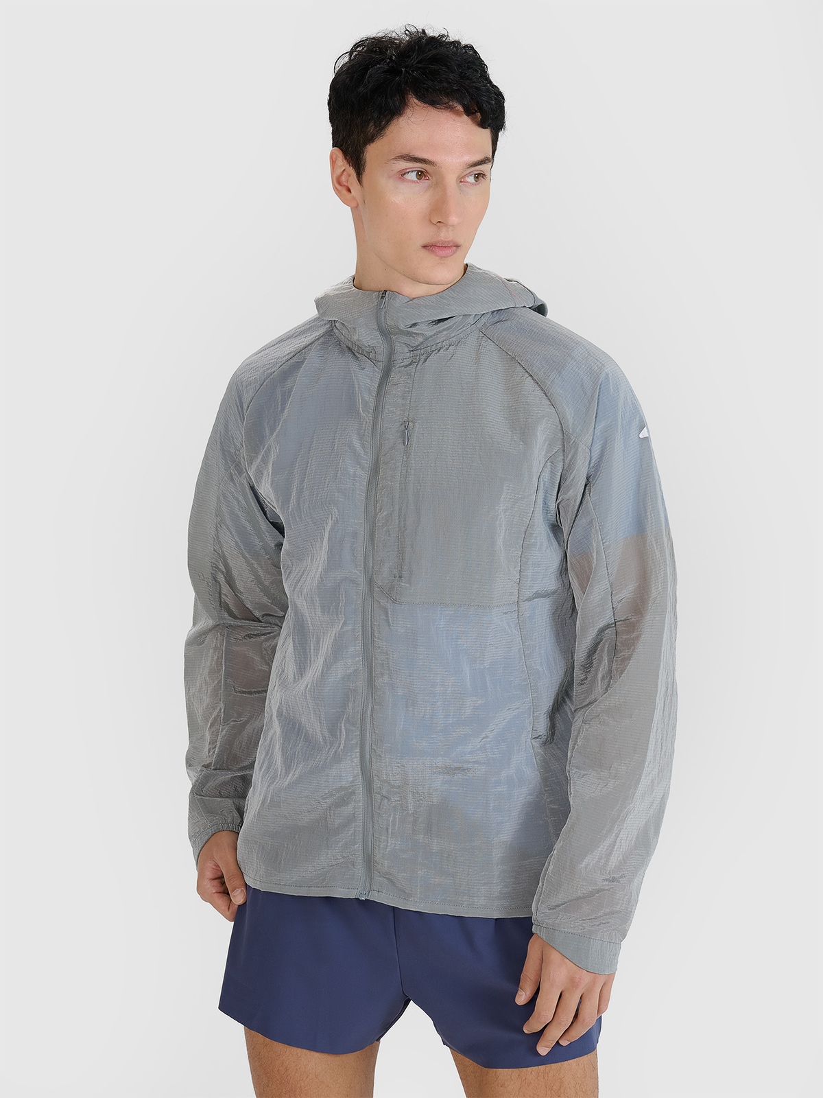 4F Kurtka do biegania Ultralight męska - szara S