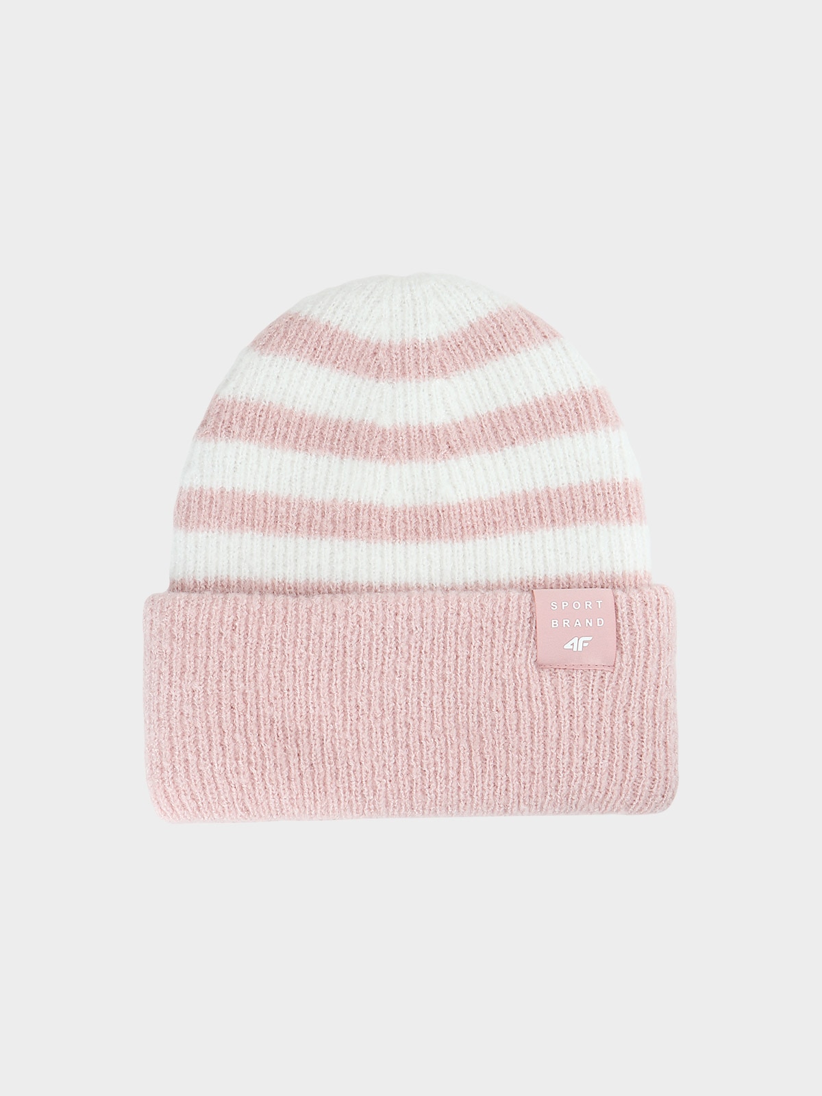 4F Czapka zimowa dziewczęca - różowa Uniwersalny