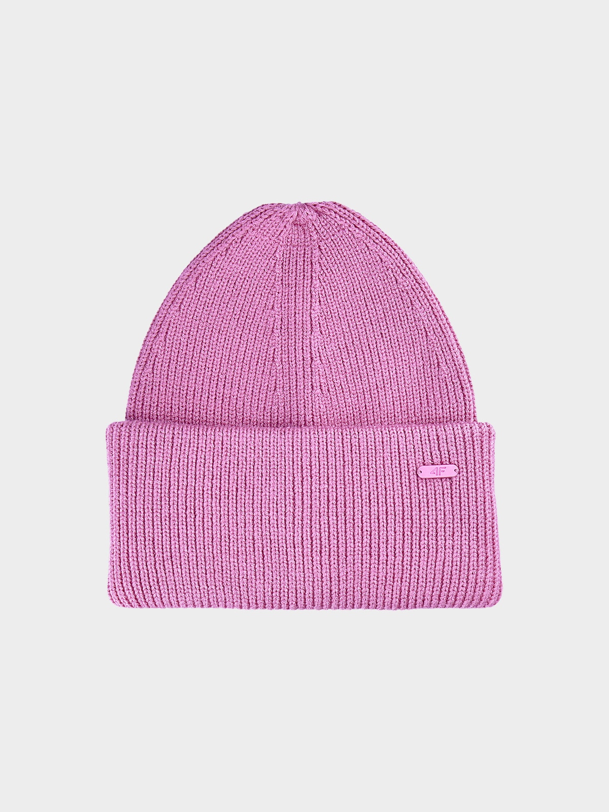 4F Czapka zimowa damska - różowa M