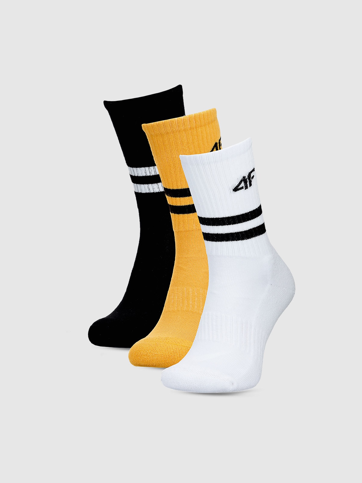 4F Skarpetki casual za kostkę (3-pack) uniseks 4F x Drift Masters - multikolor 39-42