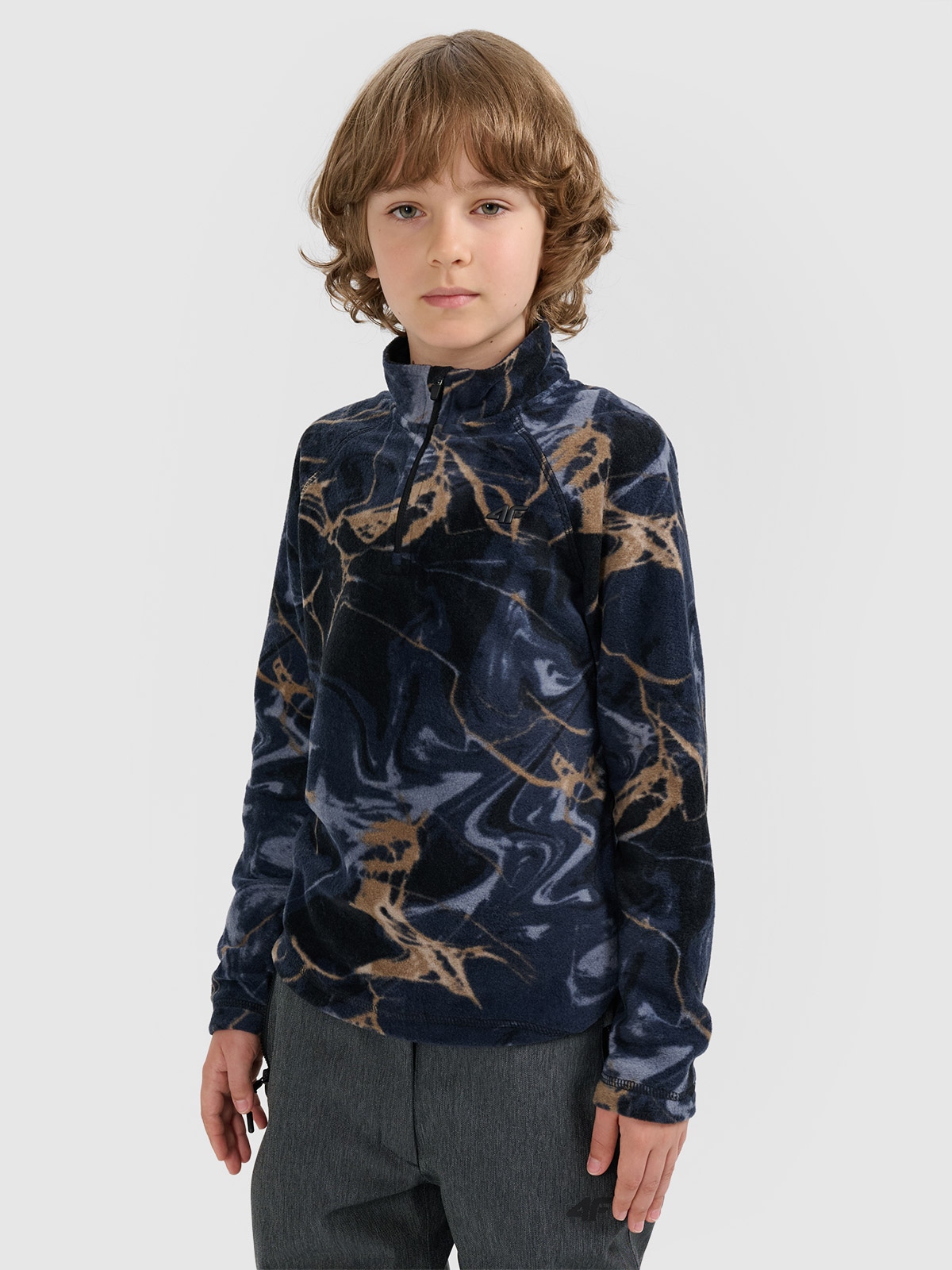 4F Bielizna termiczna polarowa (góra) chłopięca - multikolor 146/152 (10-12 lat)