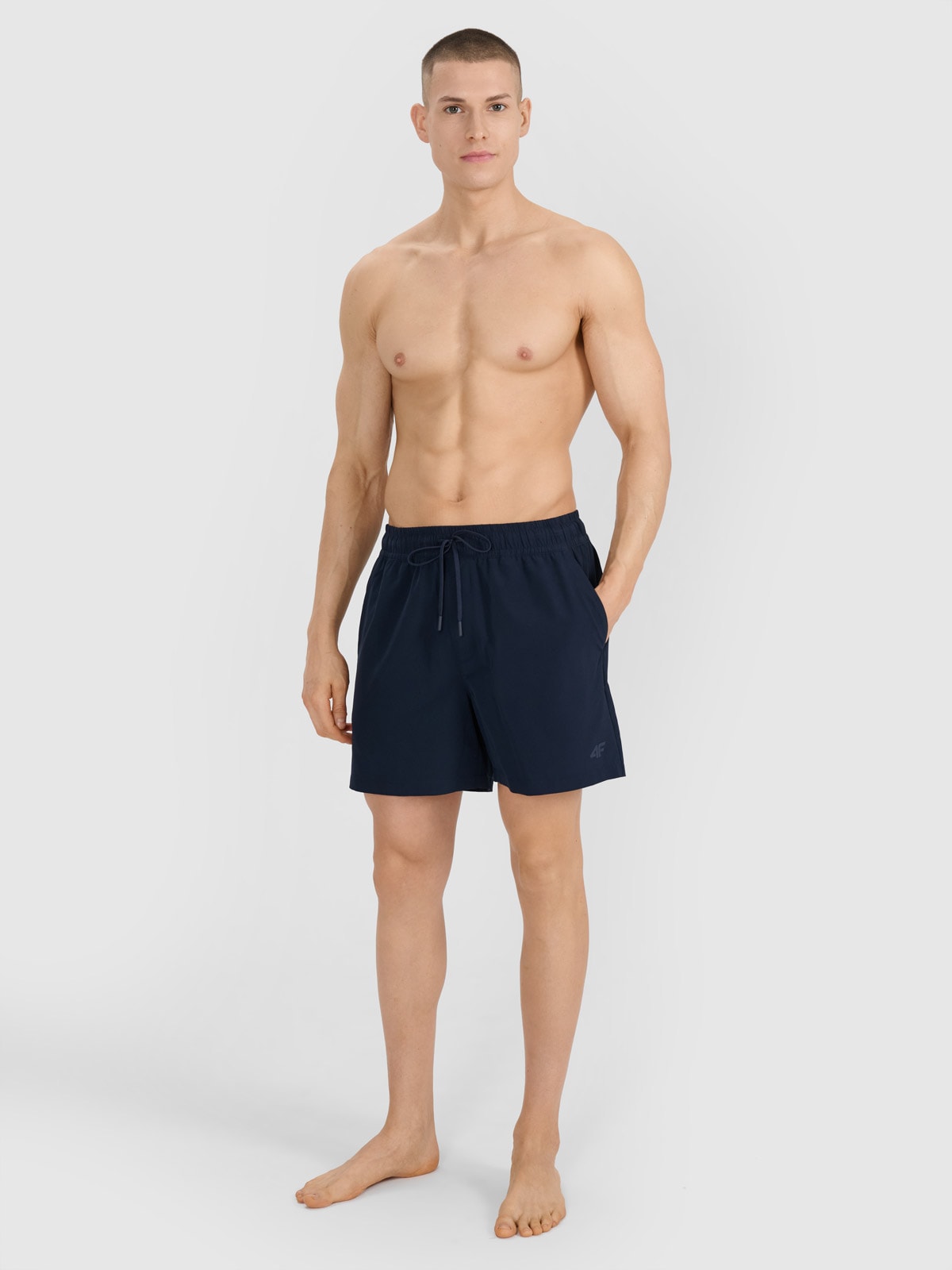 4F Spodenki plażowe męskie - granatowe XL