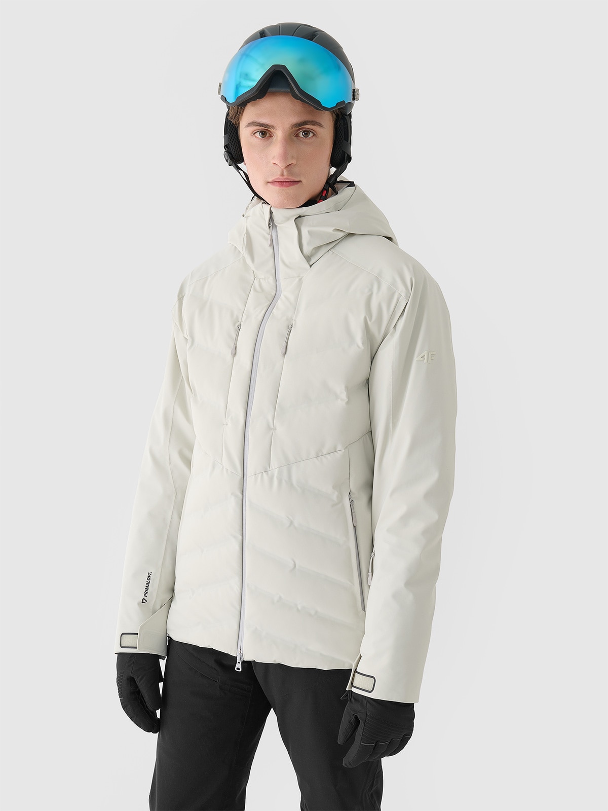 4F Kurtka narciarska membrana Dermizax 20000 męska - szara M