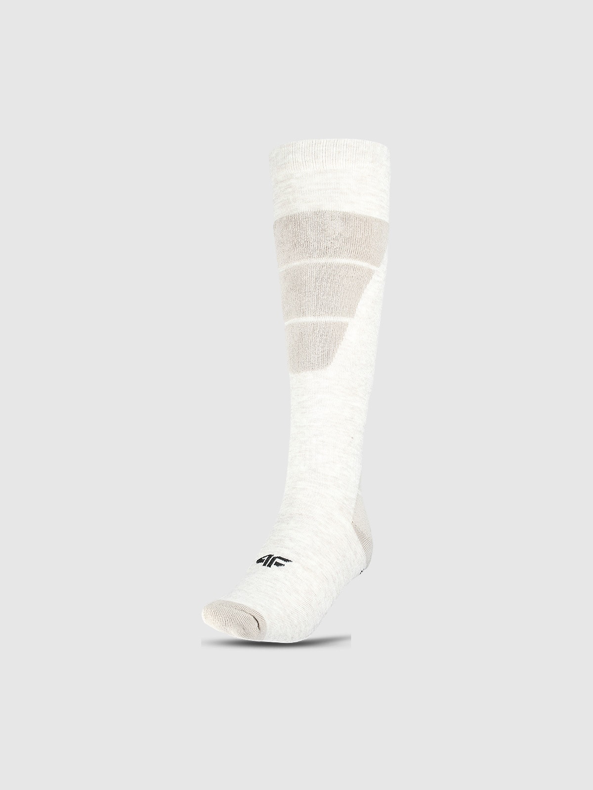 4F Skarpety narciarskie damskie - beżowe 35-38