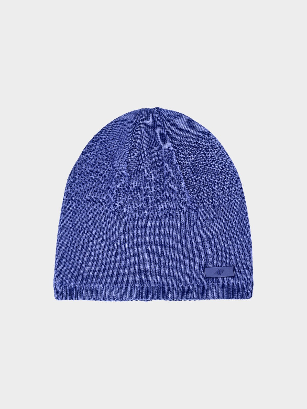 4F Czapka zimowa męska - granatowa L
