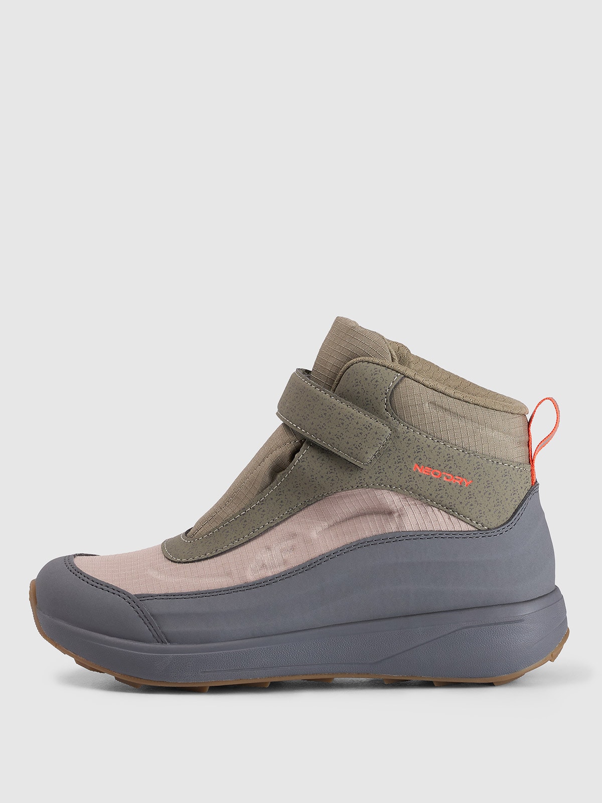 4F Buty zimowe śniegowce z izolacją Primaloft chłopięce - beżowe 37