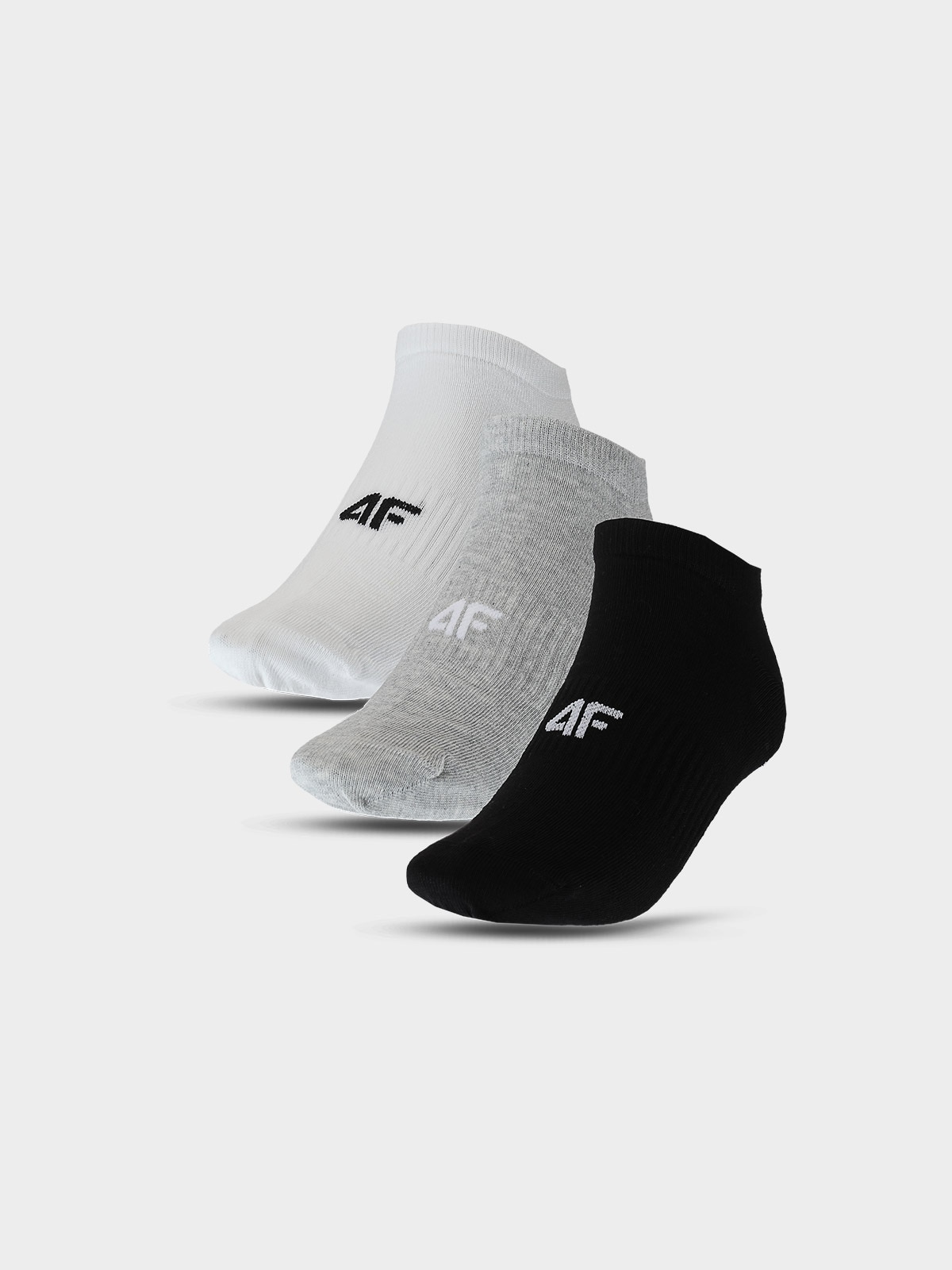 4F Skarpety casual przed kostkę (3-pack) męskie - multikolor 43-46