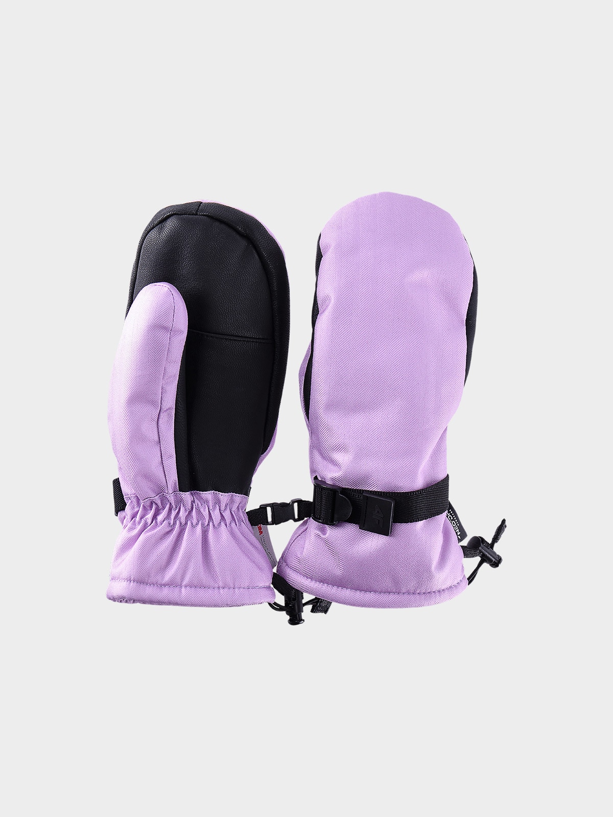 4F Rękawice narciarskie z jednym palcem damskie - fioletowe L