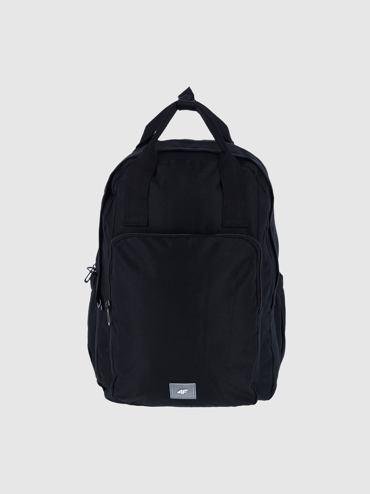 4F Plecak miejski (18 L) z kieszenią na laptop - czarny Uniwersalny