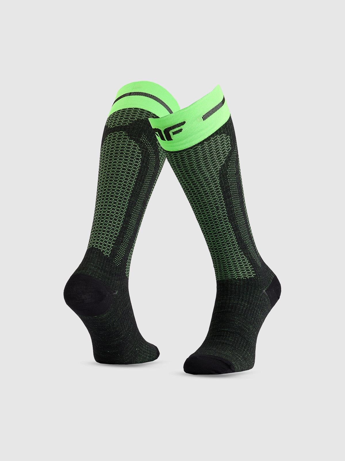 4F Skarpety narciarskie męskie - czarne 39-42