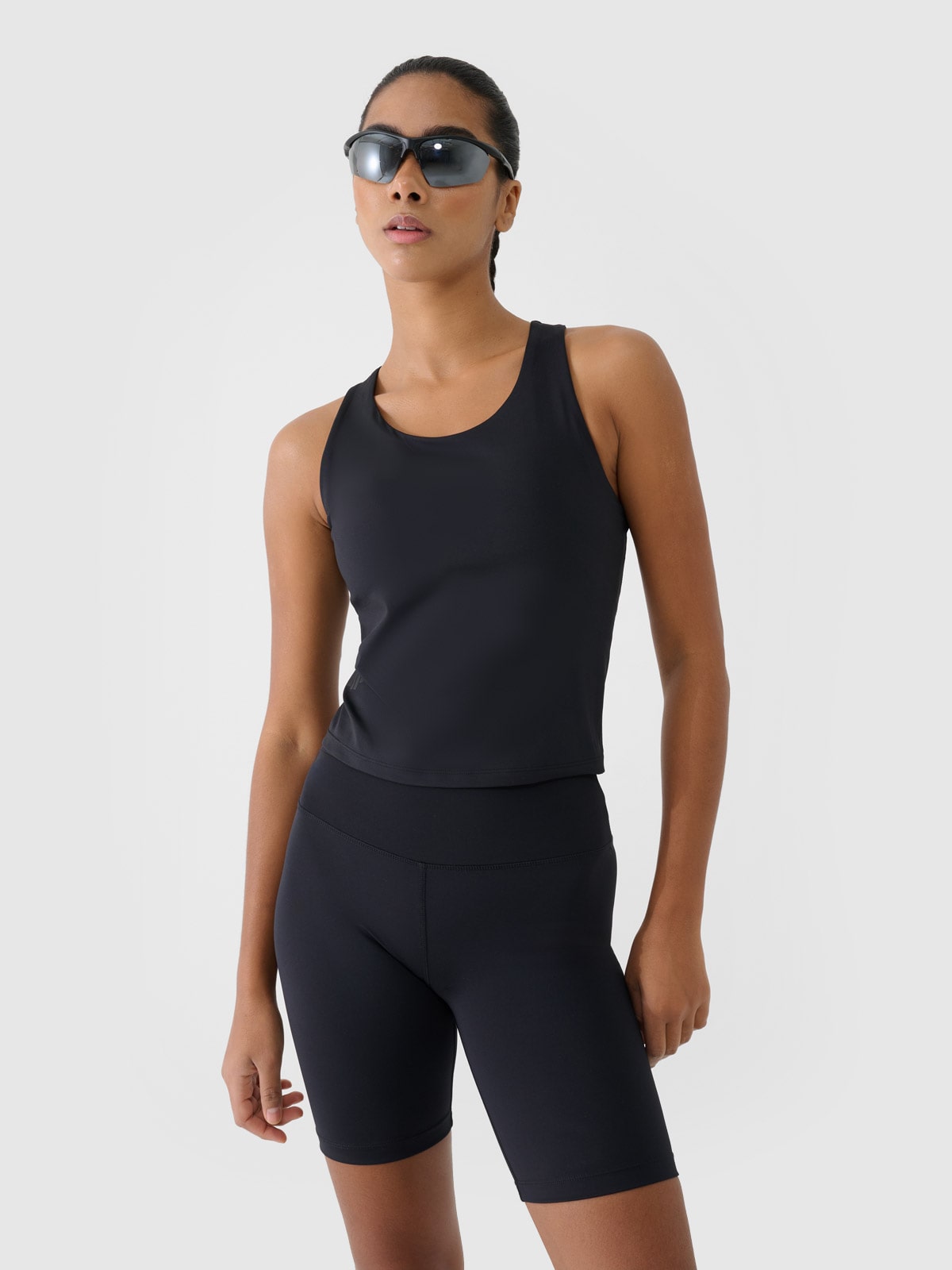 4F Top treningowy szybkoschnący damski - czarny M