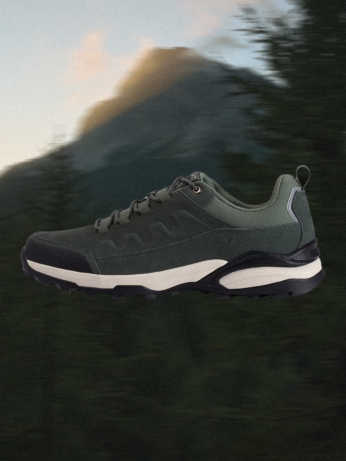 4F Niskie buty trekkingowe męskie - khaki 42