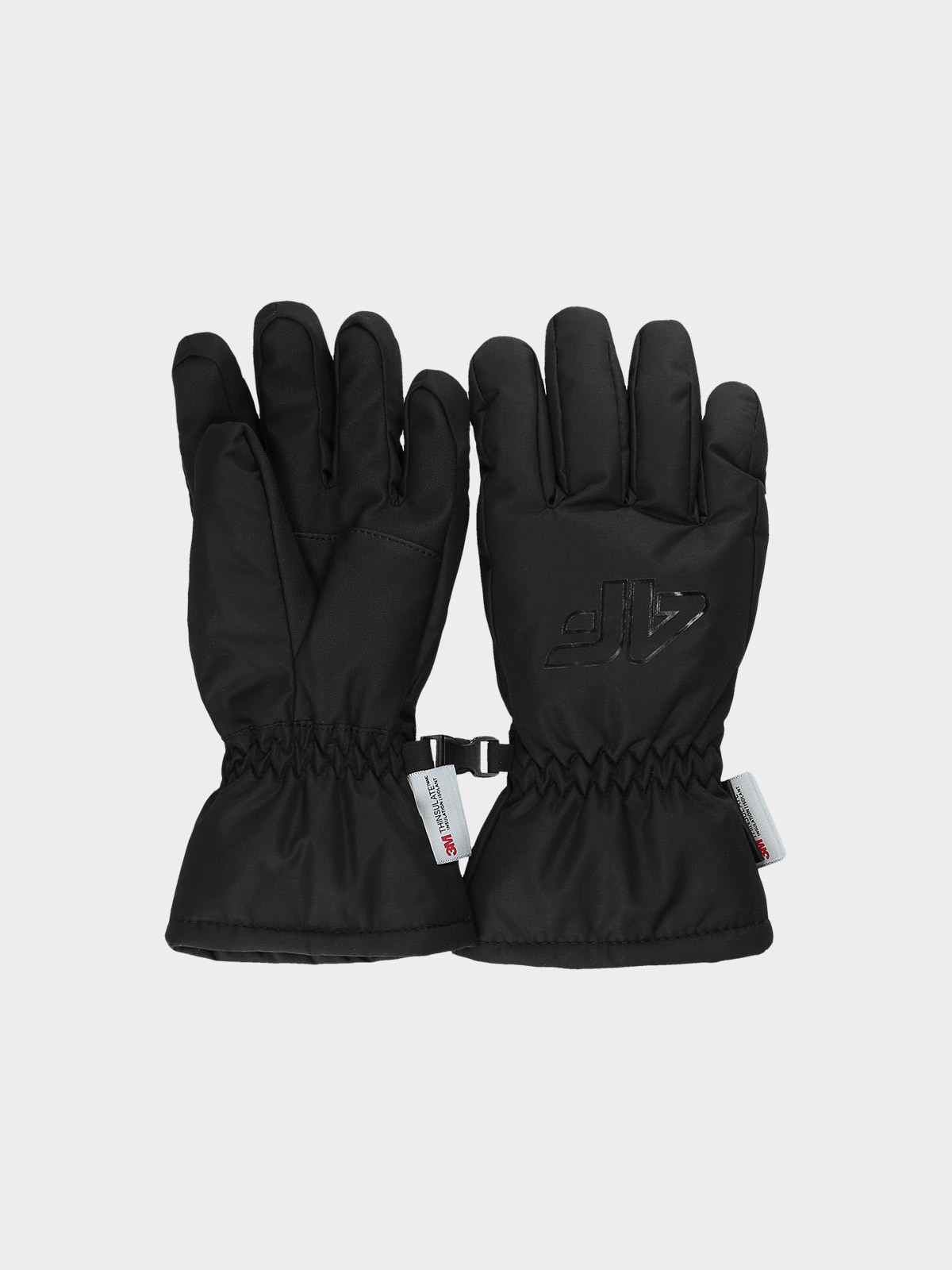 4F Rękawiczki narciarskie dziecięce - czarne L