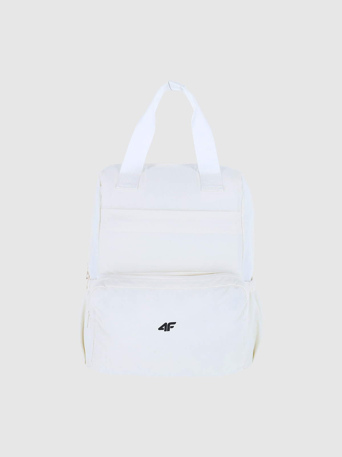 4F Plecak miejski (21 L) z kieszenią na laptop - biały Uniwersalny