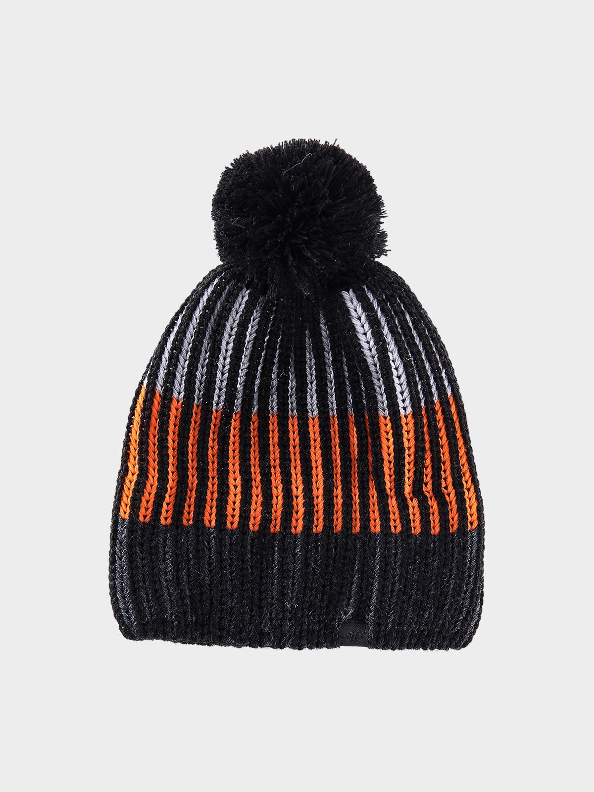 4F Czapka zimowa chłopięca - pomarańczowa Uniwersalny