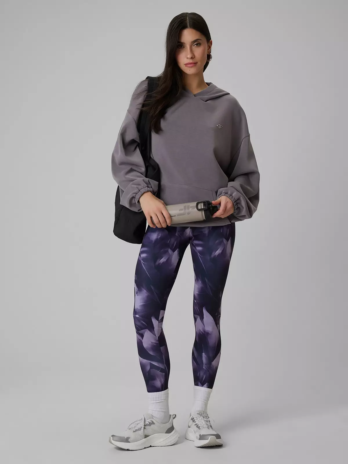 4F Legginsy dzianinowe damskie - multikolor M