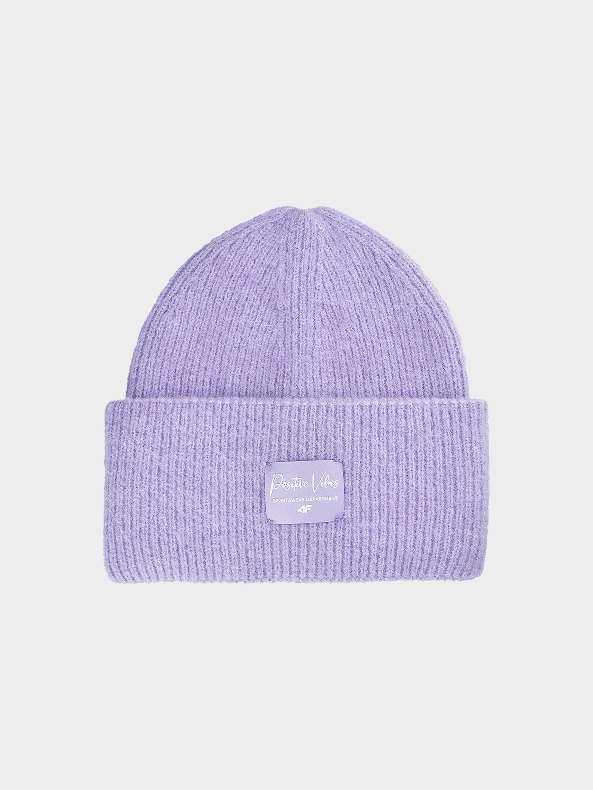 4F Czapka zimowa dziewczęca - fioletowa Uniwersalny