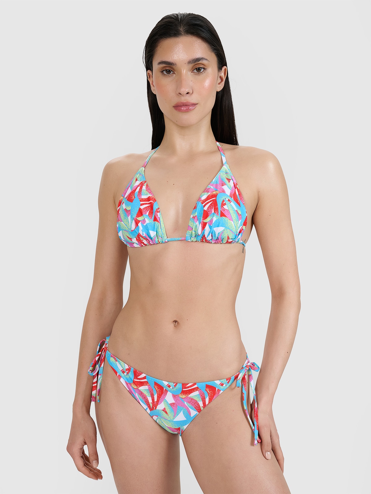 4F Góra od bikini damska - multikolor L