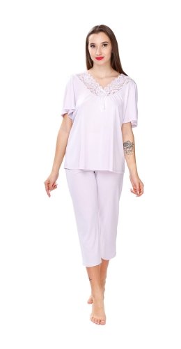 Dwuczęściowa piżama damska Xenia krótki rękaw