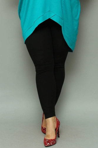 Legginsy bawełniane długie czarne PROMOCJA