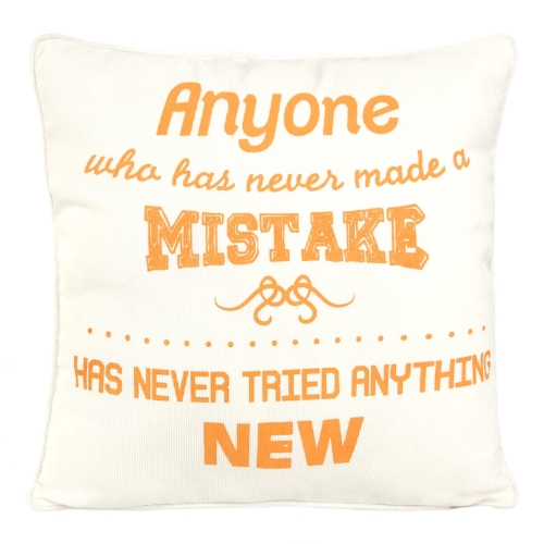 POSZEWKA LUIS 45 X 45 CM BIAŁY