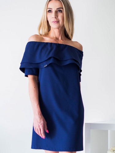 Sukienka Model Sandra Navy - Jersa