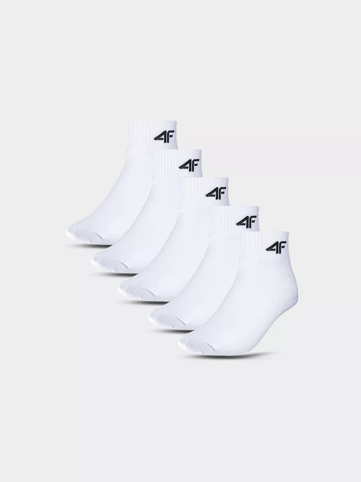 Короткі шкарпетки для хлопчиків (5-pack) - білі