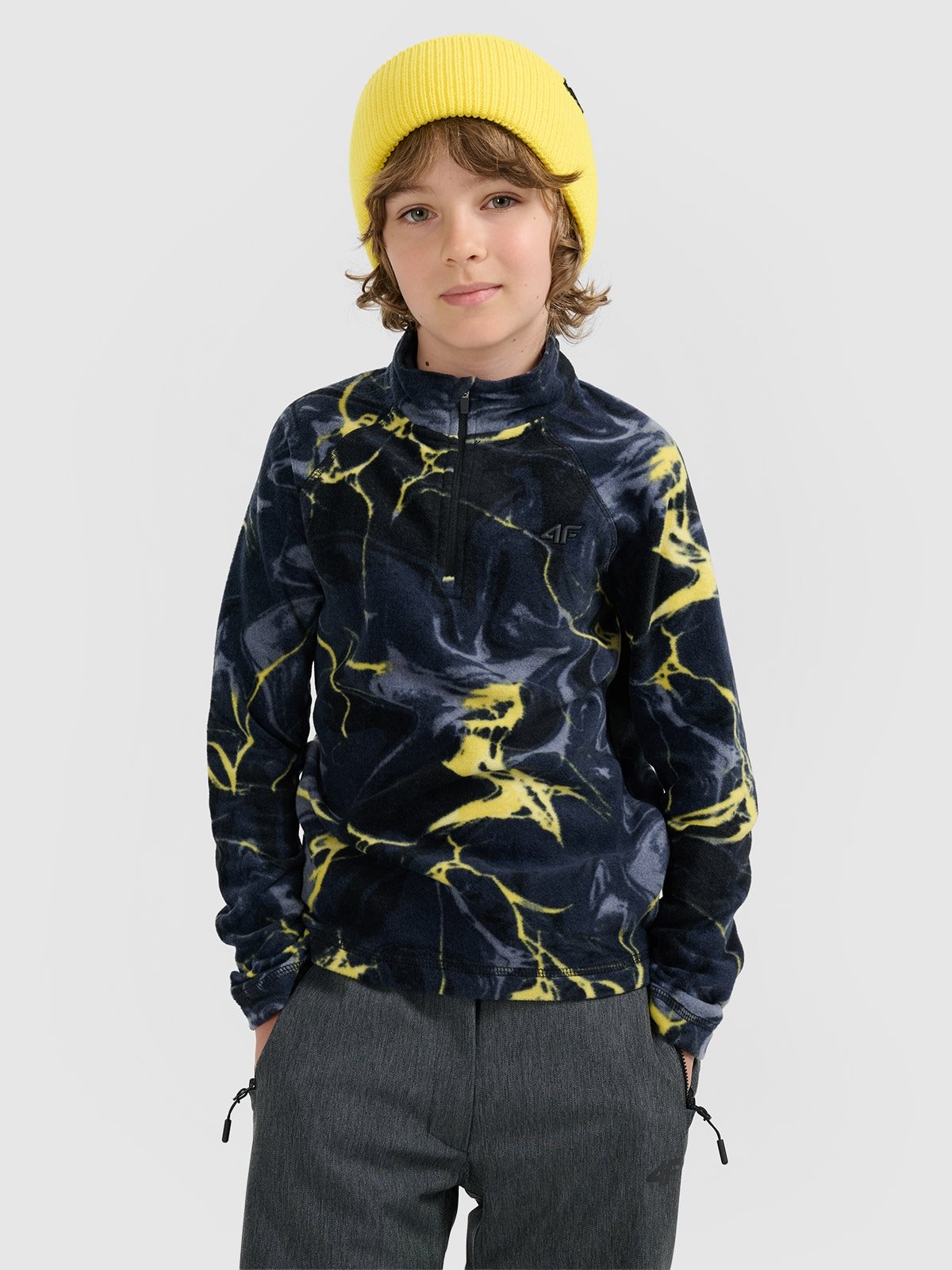 Хлопчача термобілизна флісова (верх) - мультиколор