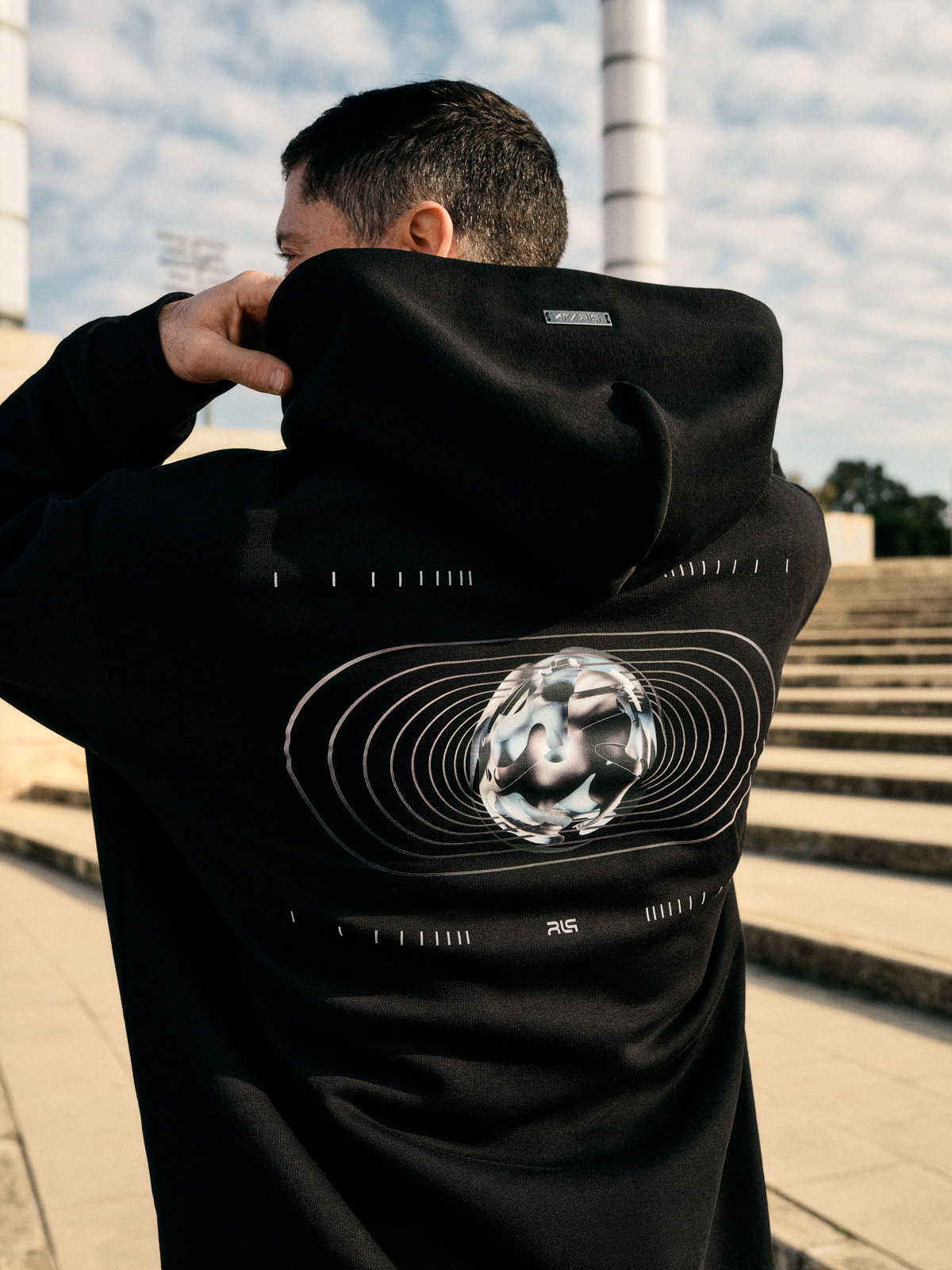 Чоловічий світшот з органічною бавовною 4F x Robert Lewandowski