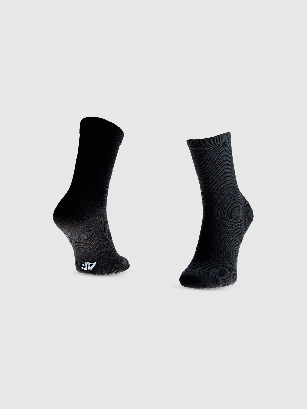 Шкарпетки для бігу за кісточку uniseks - чорний