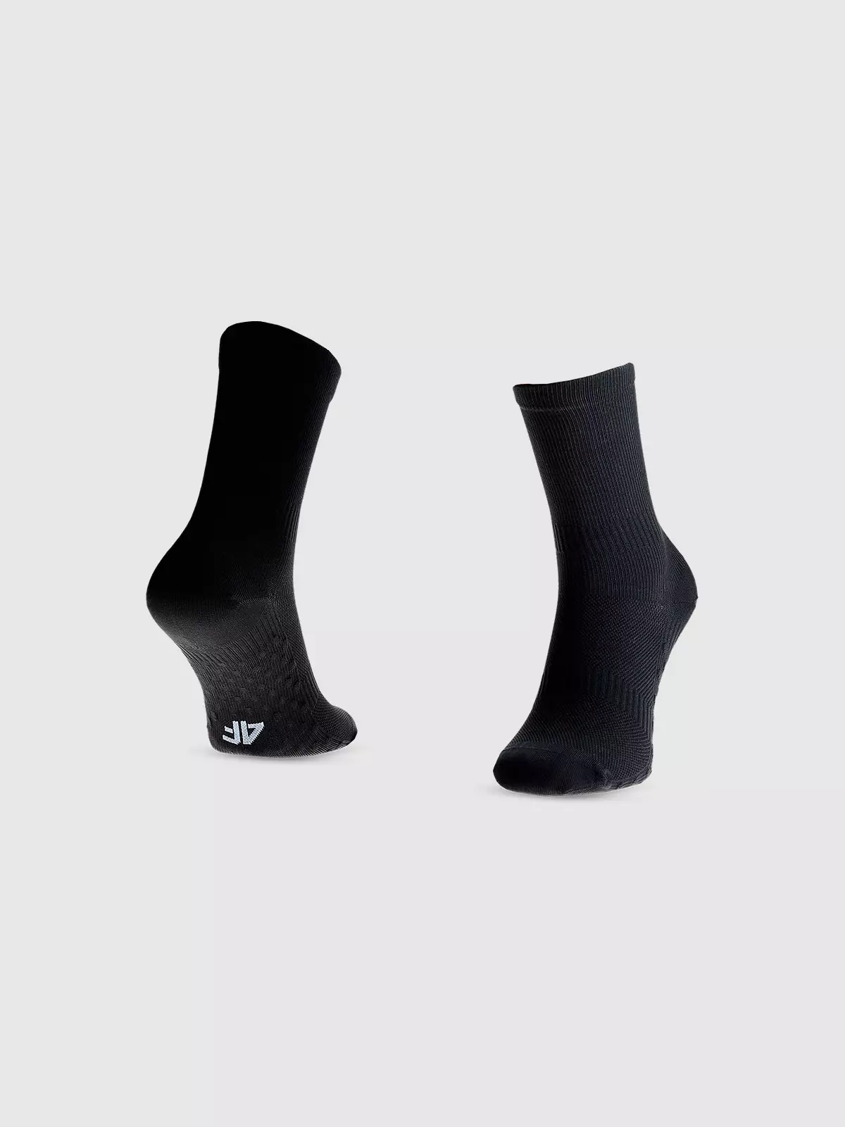 Шкарпетки для бігу за кісточку uniseks - чорний