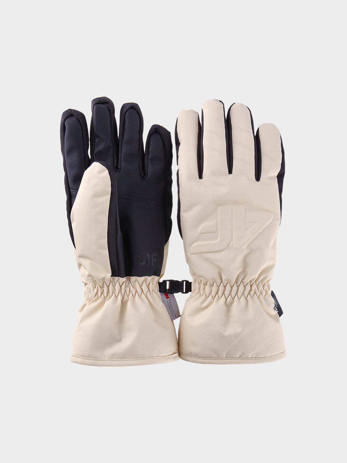 Жіночі лижні рукавиці Thinsulate - бежевий