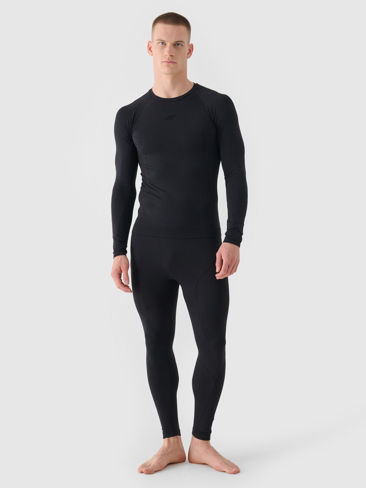 Чоловіча безшовна термоактивна білизна (низ) - чорний