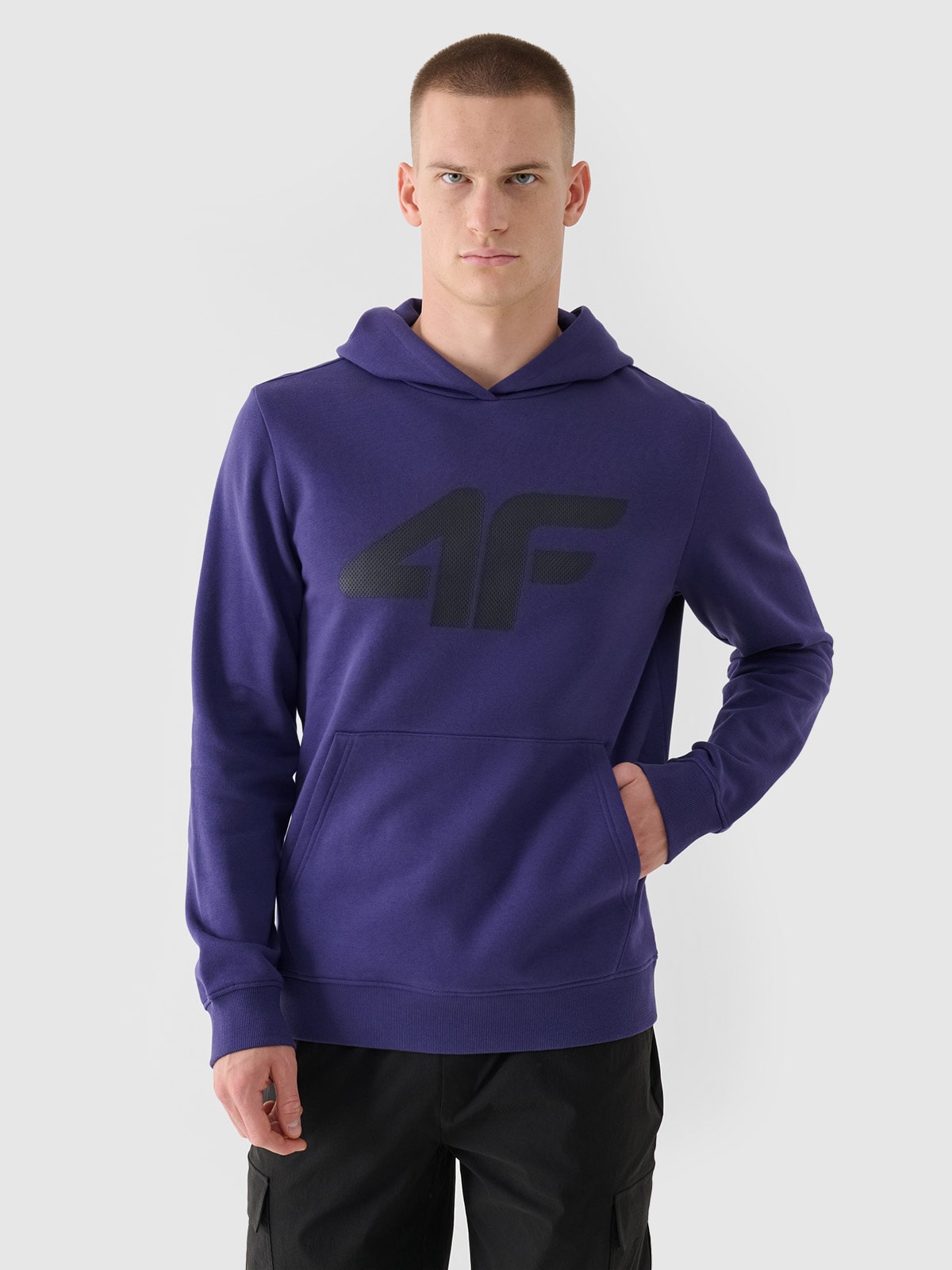 Чоловіче спортивне худі - темно-синій