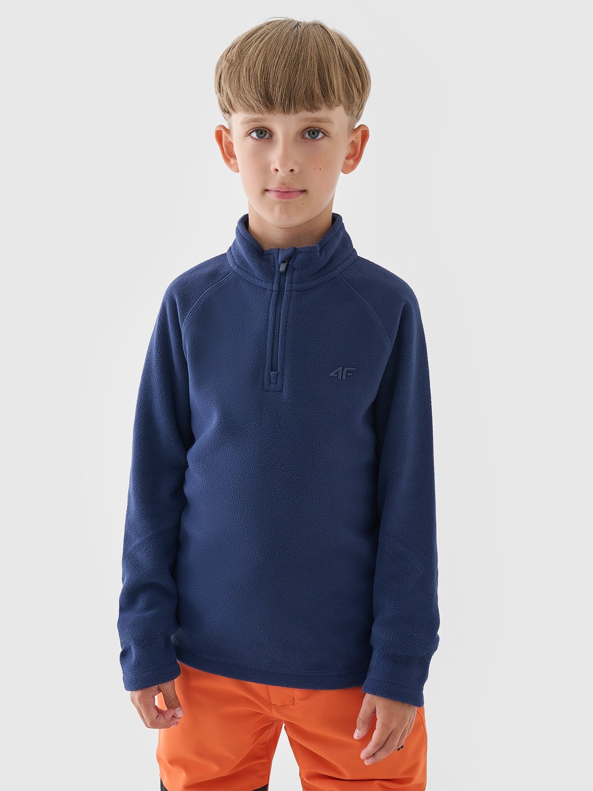 Термоактивна флісова білизна (верх) для хлопчиків - темно-синій