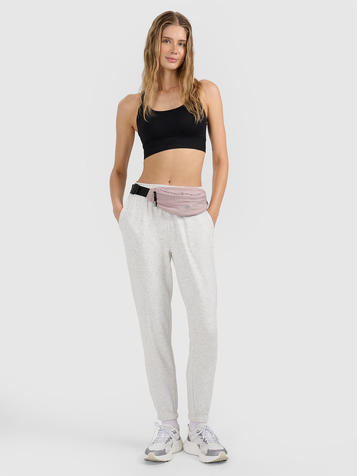 Сумка на пояс - рожева