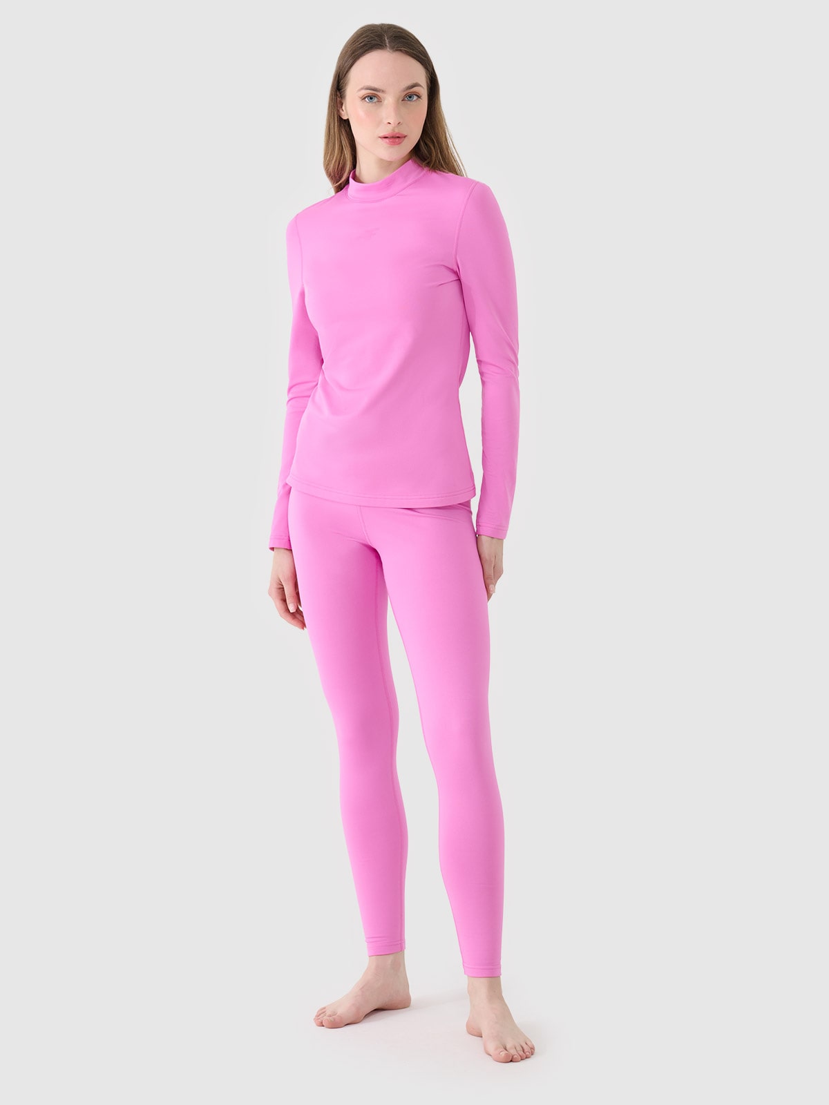 Жіноча термоактивна білизна з начесом (низ) - рожевий