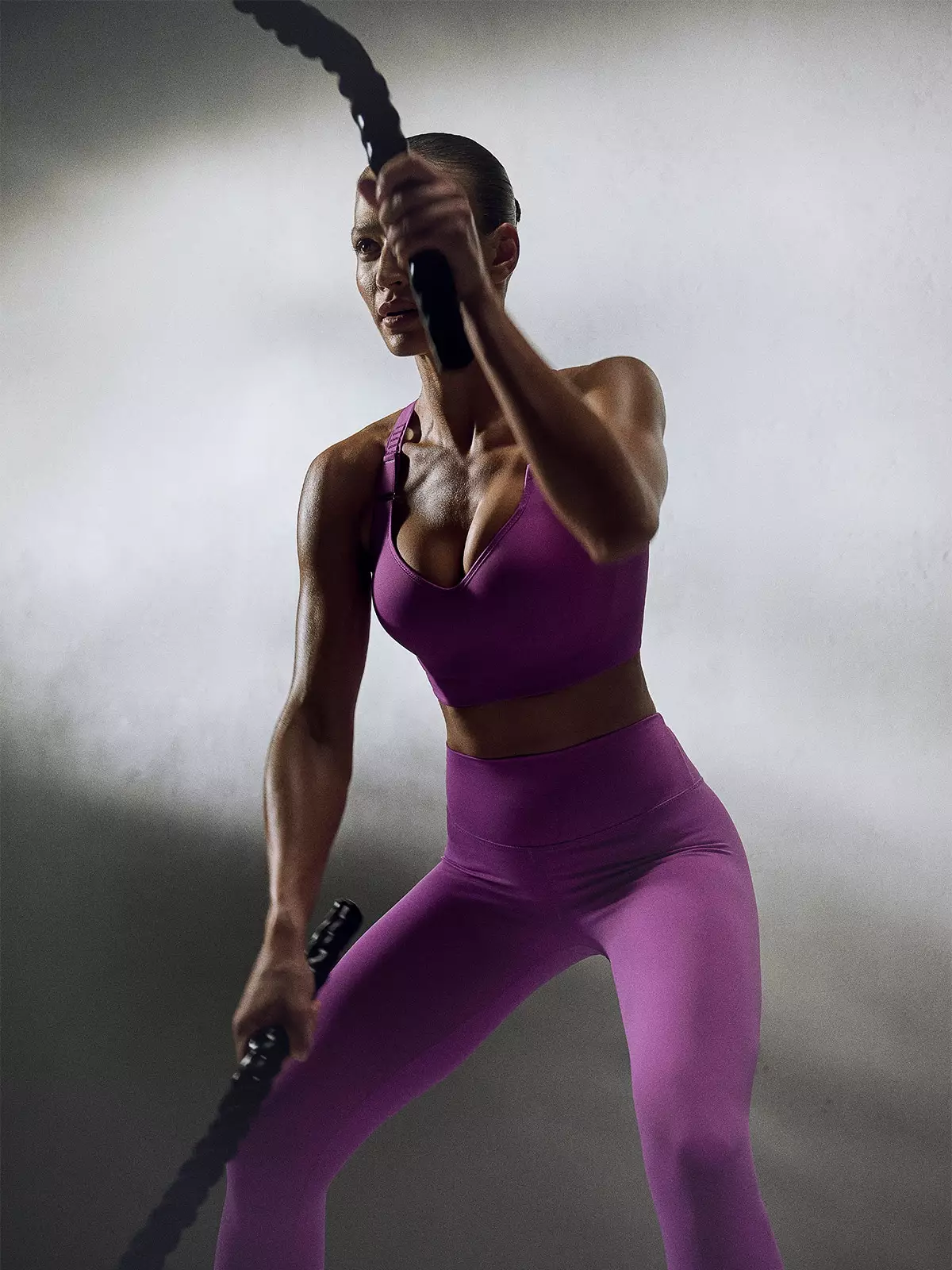 Жіночий тренувальний бюстгальтер з високою підтримкою - рожевий