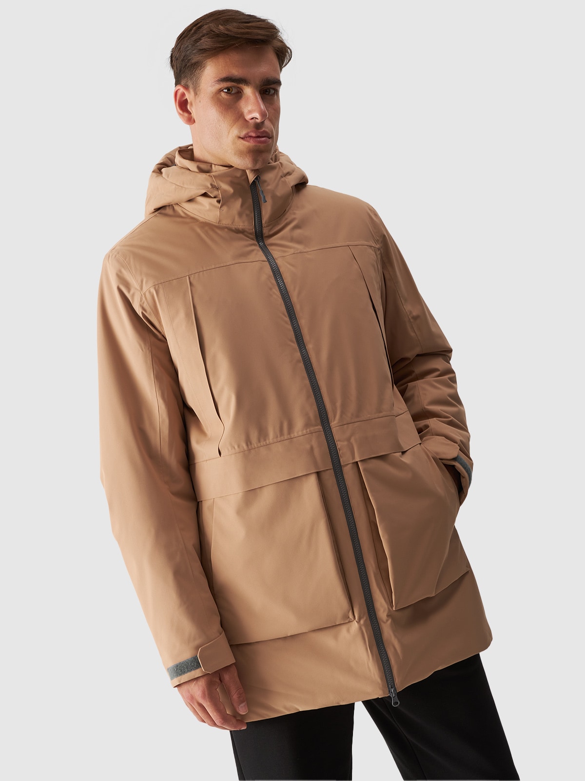 Чоловіча перехідна куртка мембрана 8000 - бежевий