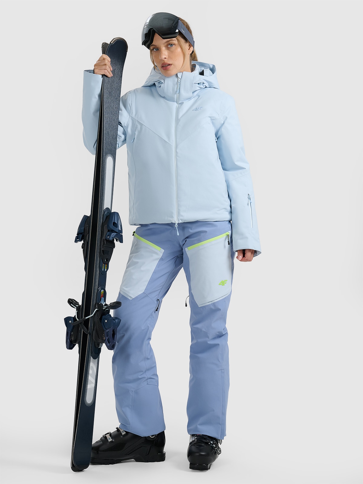 Жіночі лижні штани мембрана 15000 - темно-сині