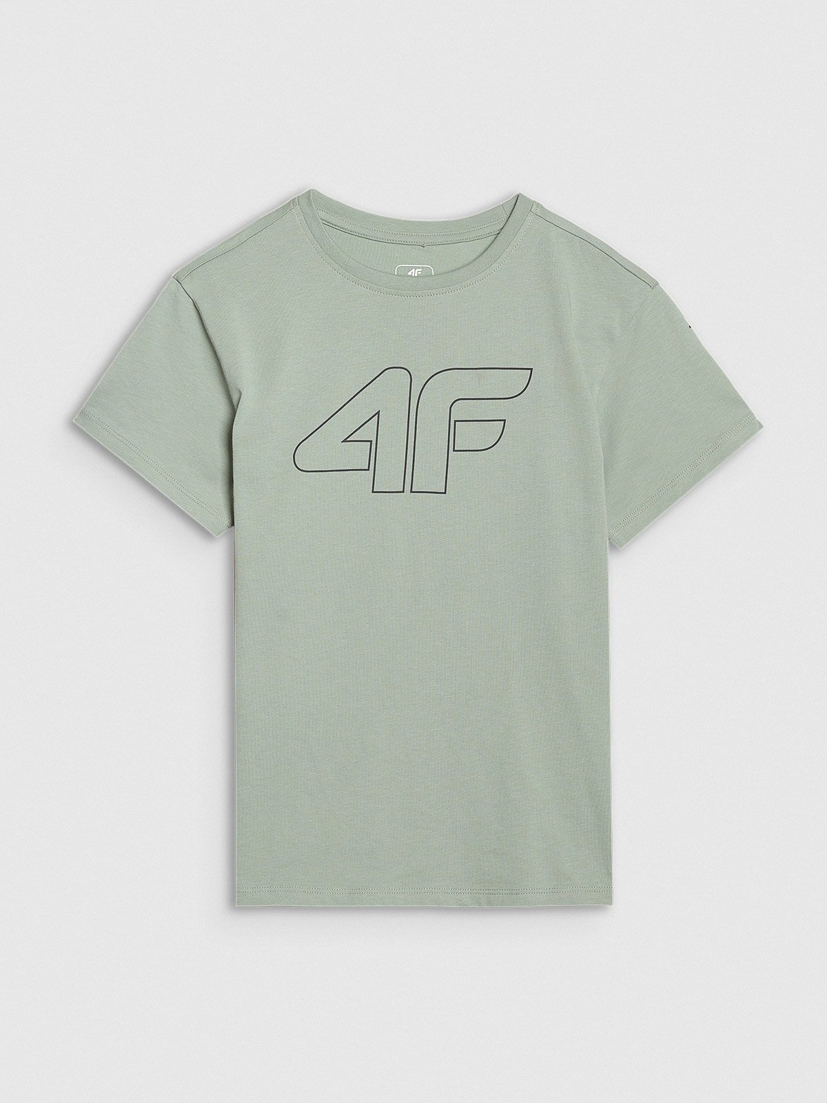 Футболка oversize з принтом для хлопчиків - зелений