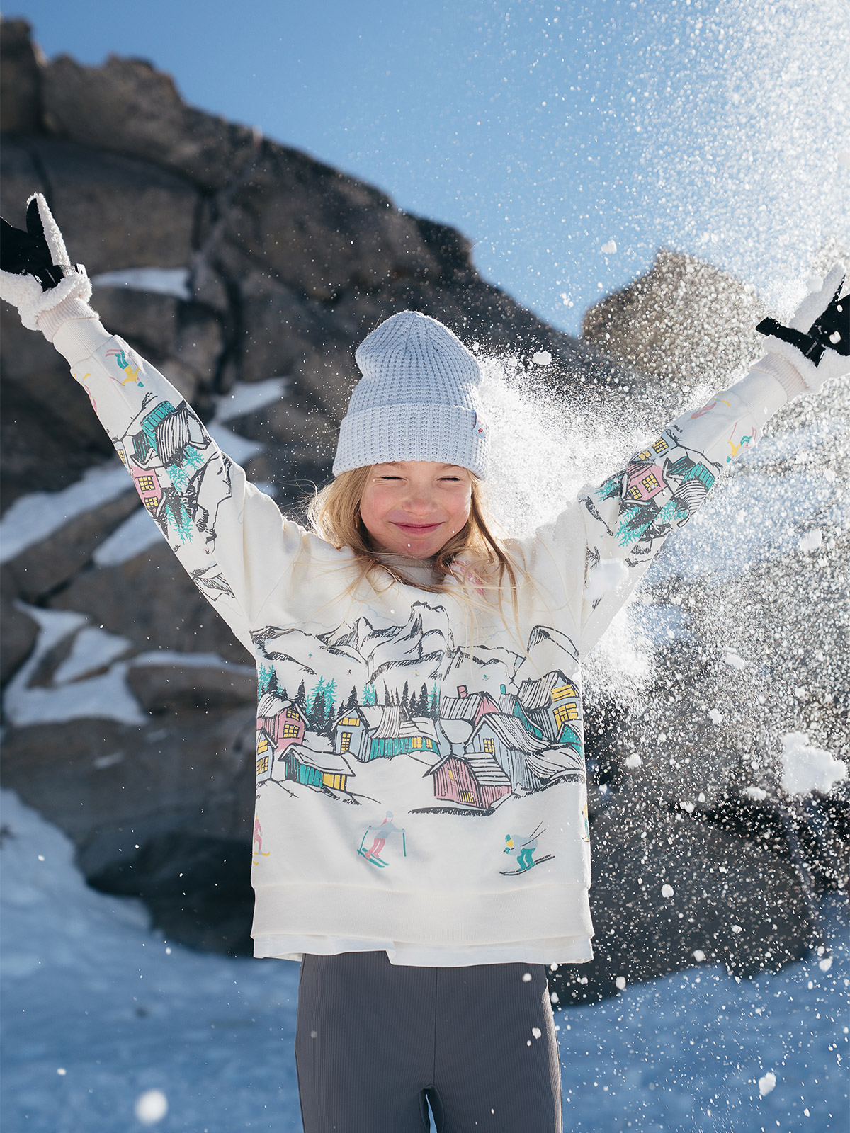 Спортивна кофта loose без застібки без капюшона дівоча - біла