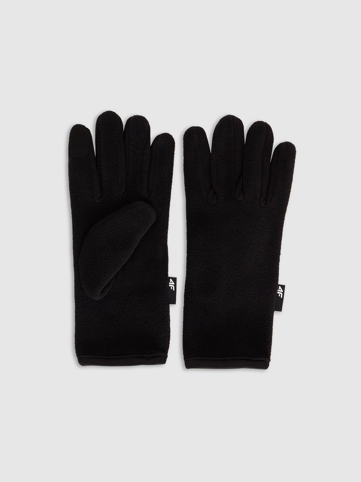 Унісекс флісові рукавички Touch Screen - чорні