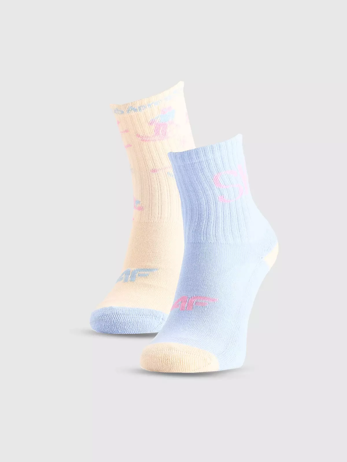 Дівочі повсякденні шкарпетки за кісточку (2-pack) - мультиколор