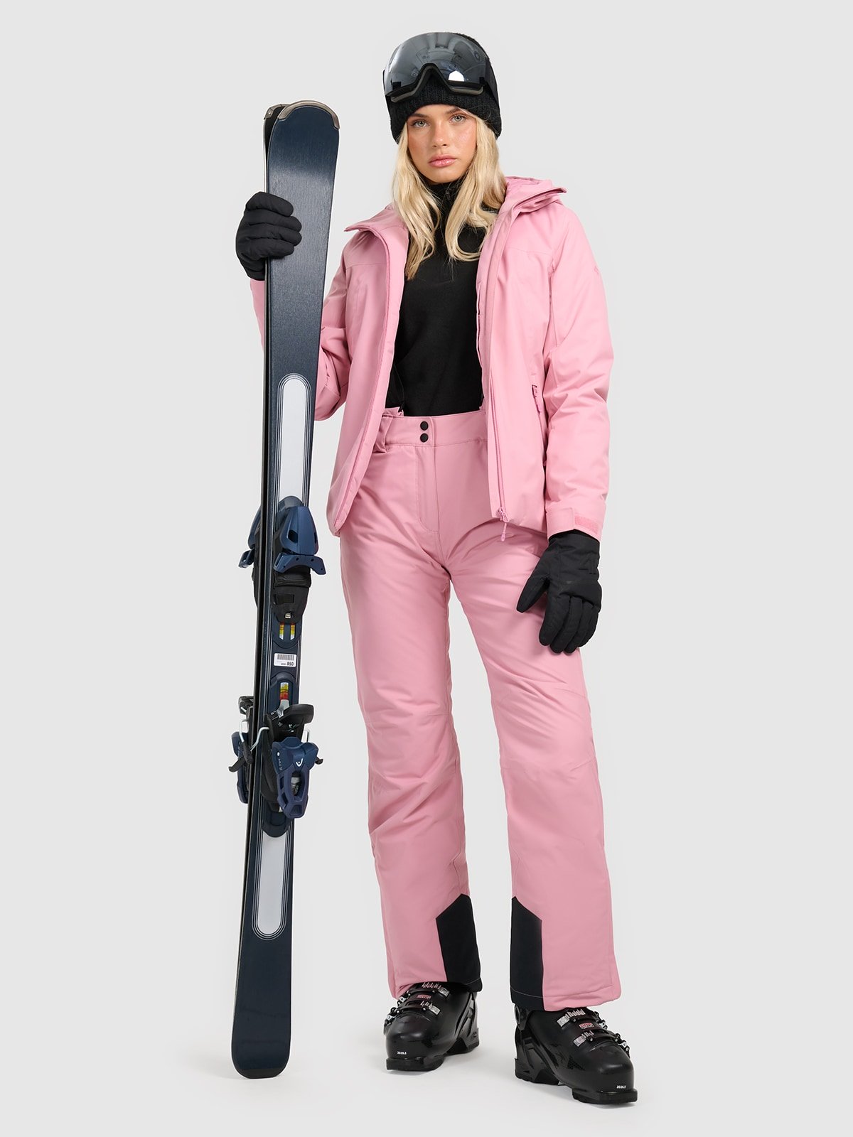 Лижні штани мембрана 5000 жіночі - рожеві